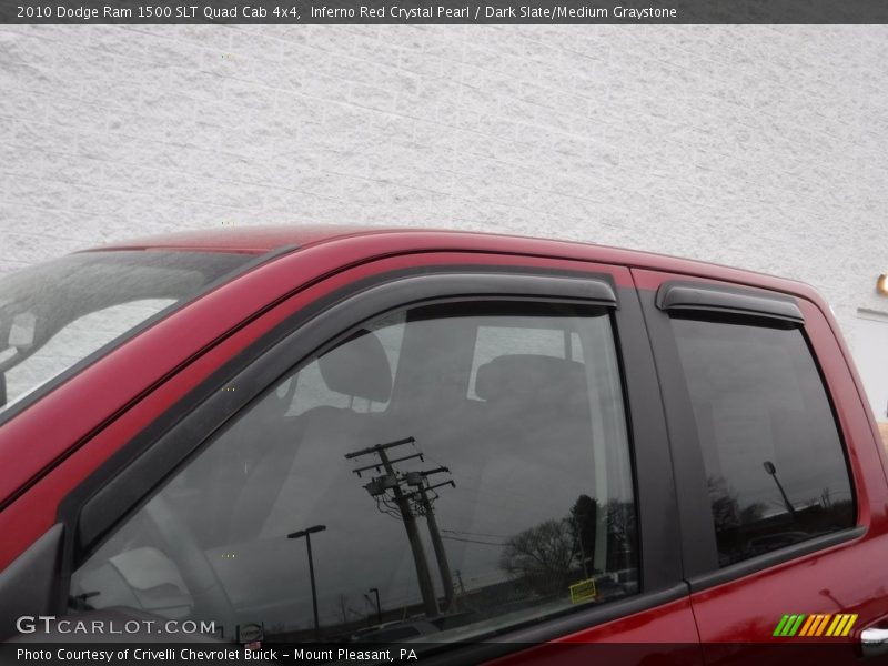 Inferno Red Crystal Pearl / Dark Slate/Medium Graystone 2010 Dodge Ram 1500 SLT Quad Cab 4x4