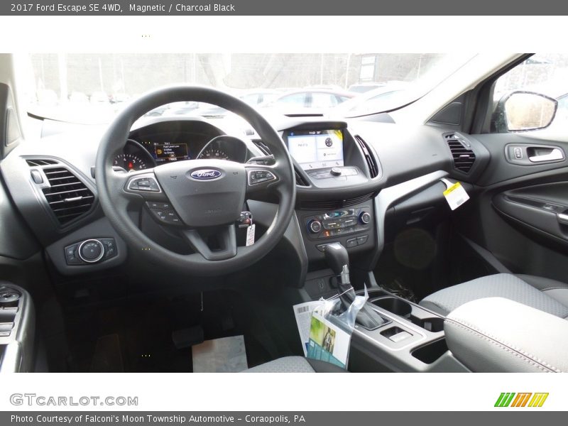 Magnetic / Charcoal Black 2017 Ford Escape SE 4WD