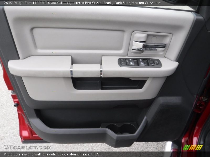 Inferno Red Crystal Pearl / Dark Slate/Medium Graystone 2010 Dodge Ram 1500 SLT Quad Cab 4x4