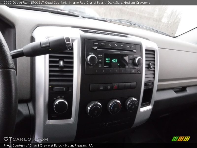 Inferno Red Crystal Pearl / Dark Slate/Medium Graystone 2010 Dodge Ram 1500 SLT Quad Cab 4x4