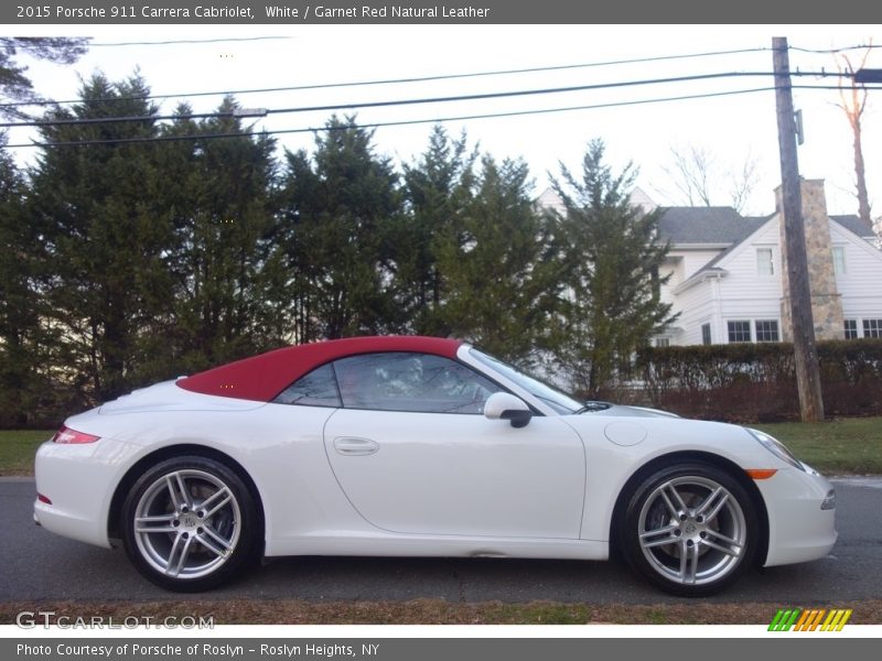  2015 911 Carrera Cabriolet White