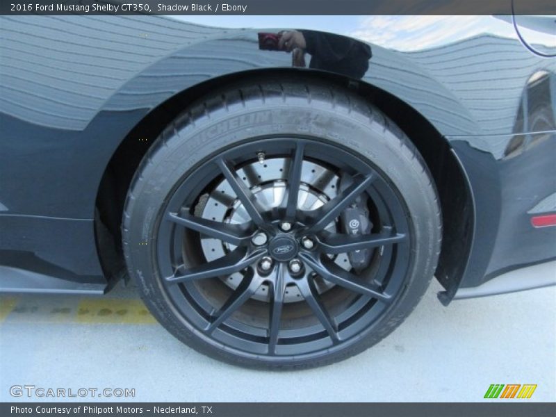 Shadow Black / Ebony 2016 Ford Mustang Shelby GT350