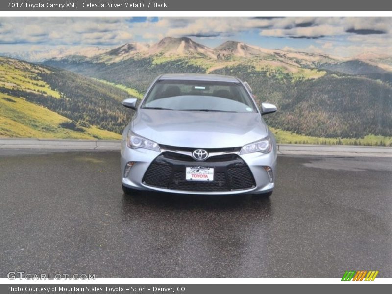 Celestial Silver Metallic / Black 2017 Toyota Camry XSE