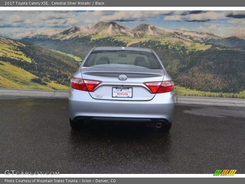 Celestial Silver Metallic / Black 2017 Toyota Camry XSE