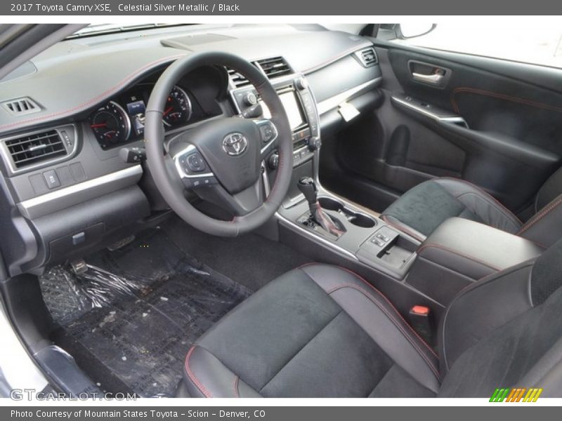 Celestial Silver Metallic / Black 2017 Toyota Camry XSE