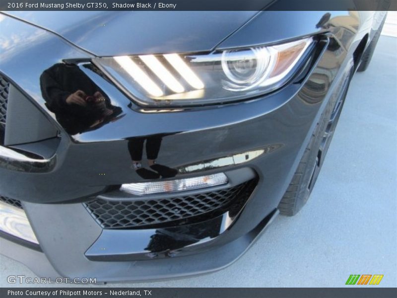 Shadow Black / Ebony 2016 Ford Mustang Shelby GT350