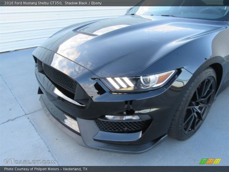 Shadow Black / Ebony 2016 Ford Mustang Shelby GT350