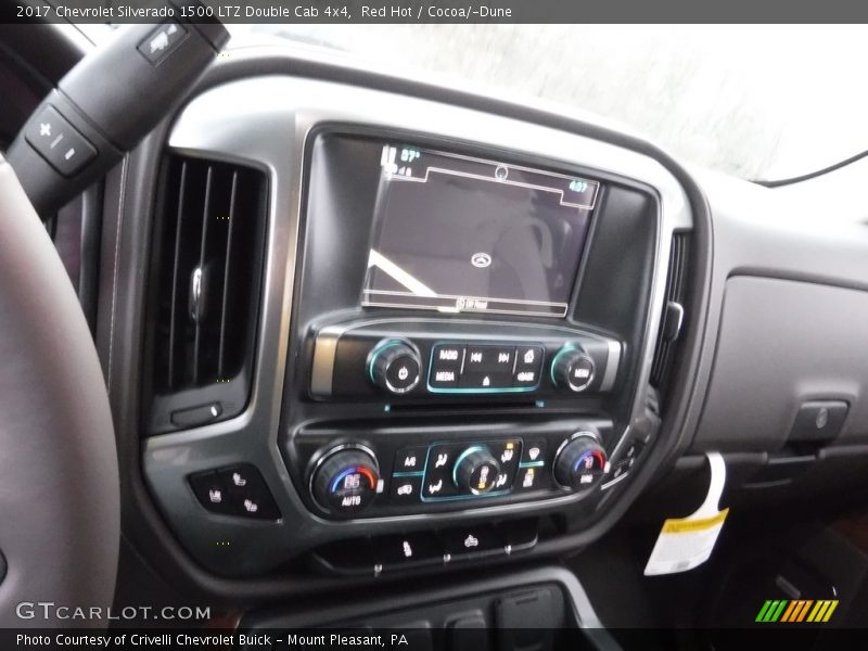 Red Hot / Cocoa/­Dune 2017 Chevrolet Silverado 1500 LTZ Double Cab 4x4