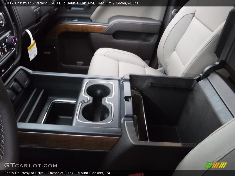 Red Hot / Cocoa/­Dune 2017 Chevrolet Silverado 1500 LTZ Double Cab 4x4