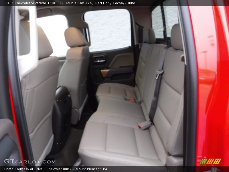 Red Hot / Cocoa/­Dune 2017 Chevrolet Silverado 1500 LTZ Double Cab 4x4