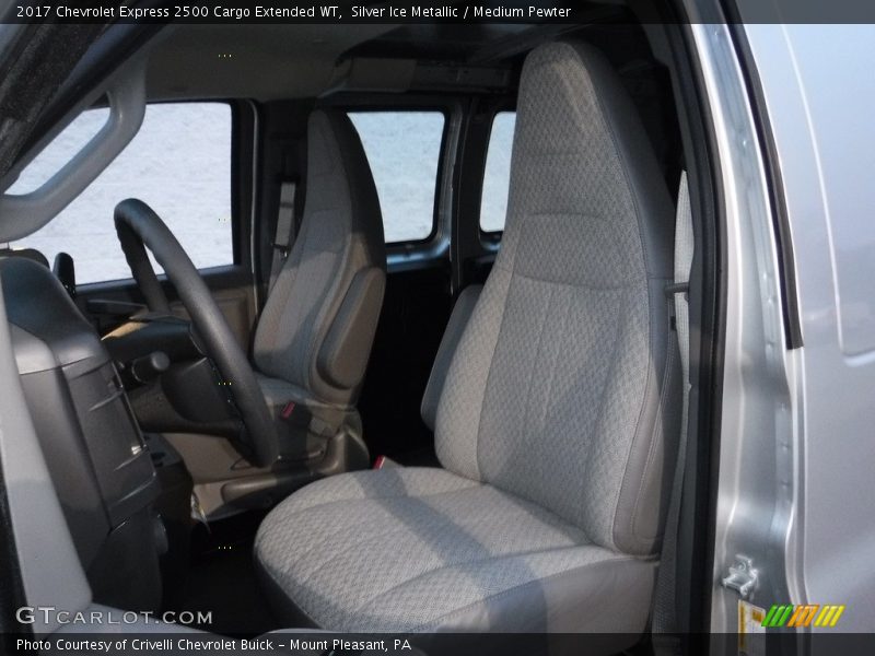 Silver Ice Metallic / Medium Pewter 2017 Chevrolet Express 2500 Cargo Extended WT