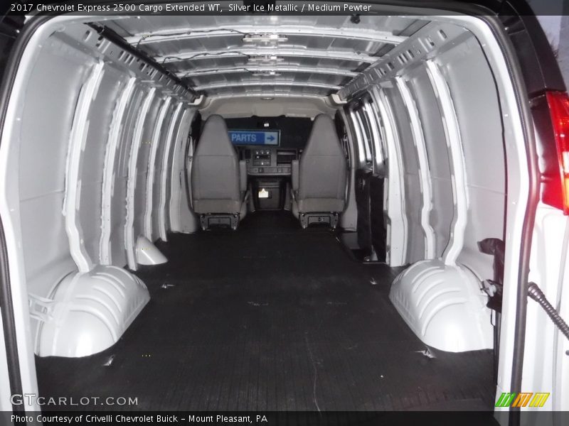 Silver Ice Metallic / Medium Pewter 2017 Chevrolet Express 2500 Cargo Extended WT