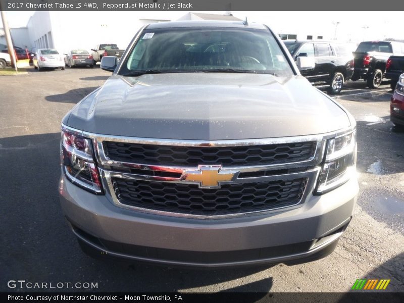 Pepperdust Metallic / Jet Black 2017 Chevrolet Tahoe LS 4WD