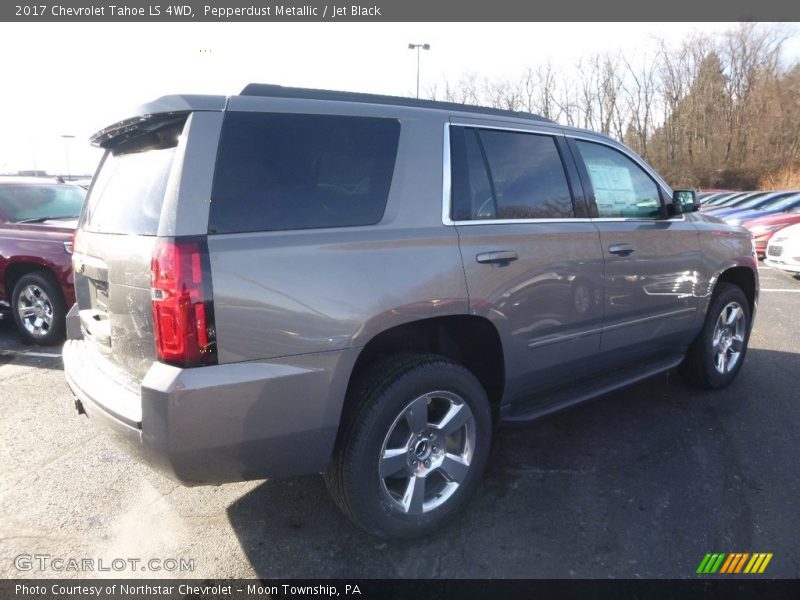 Pepperdust Metallic / Jet Black 2017 Chevrolet Tahoe LS 4WD