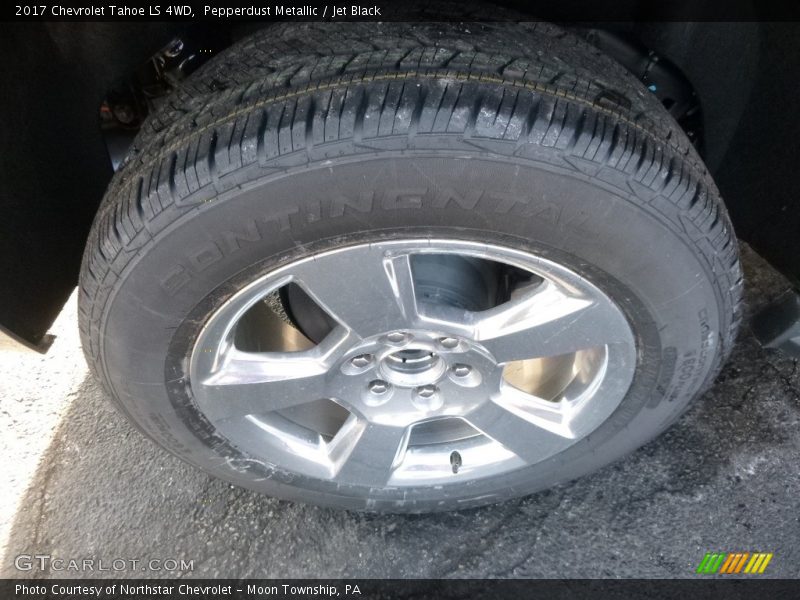 Pepperdust Metallic / Jet Black 2017 Chevrolet Tahoe LS 4WD