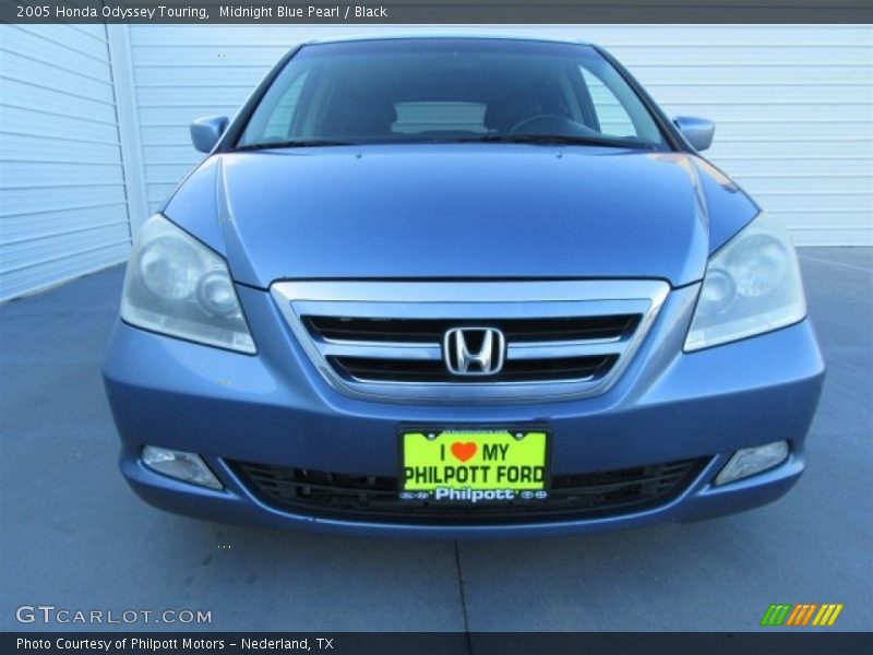 Midnight Blue Pearl / Black 2005 Honda Odyssey Touring