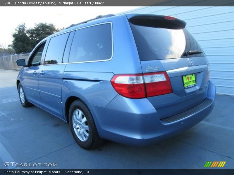 Midnight Blue Pearl / Black 2005 Honda Odyssey Touring