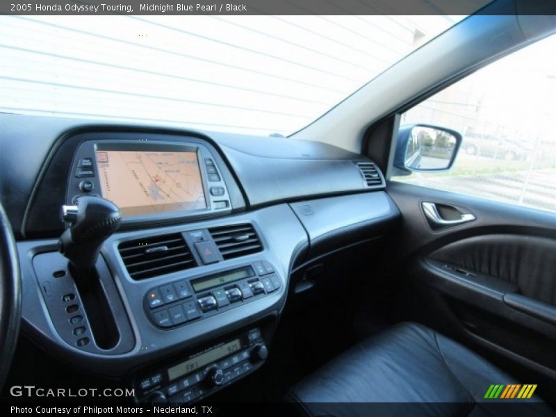 Midnight Blue Pearl / Black 2005 Honda Odyssey Touring
