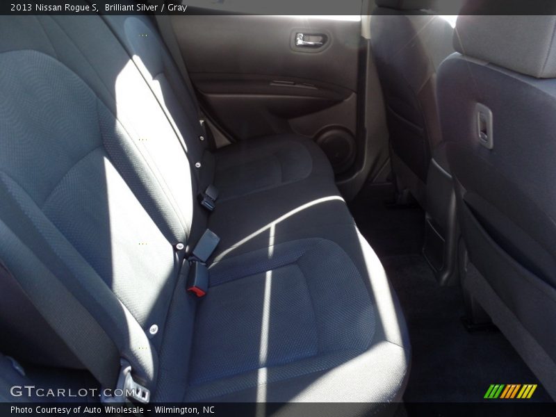 Brilliant Silver / Gray 2013 Nissan Rogue S