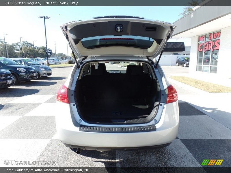 Brilliant Silver / Gray 2013 Nissan Rogue S