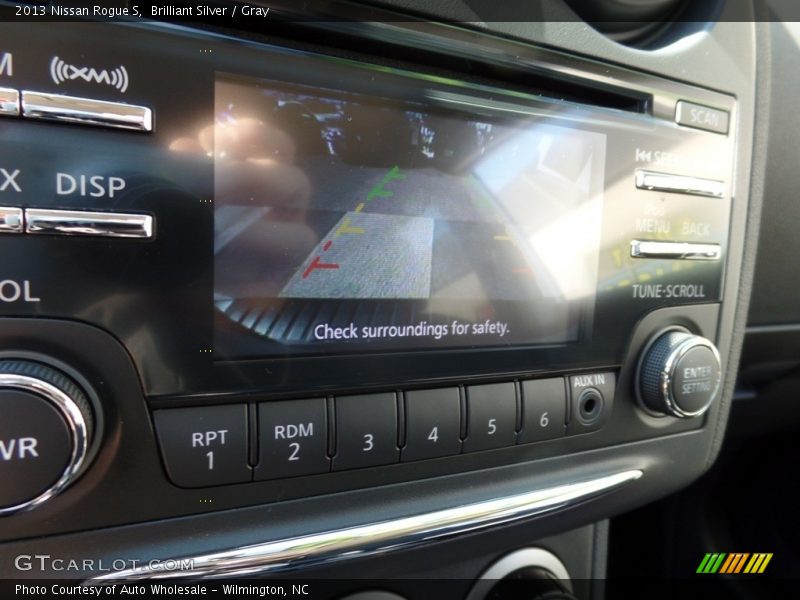 Brilliant Silver / Gray 2013 Nissan Rogue S