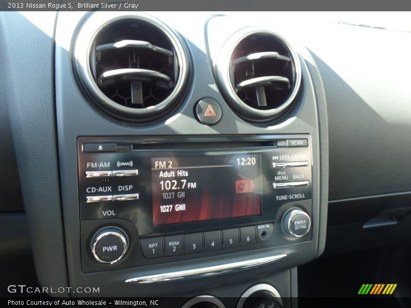 Brilliant Silver / Gray 2013 Nissan Rogue S