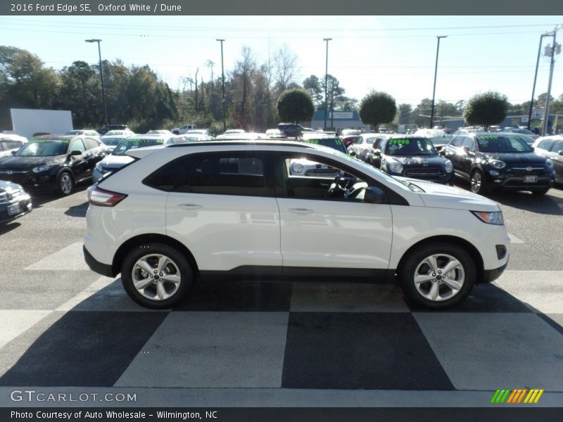 Oxford White / Dune 2016 Ford Edge SE