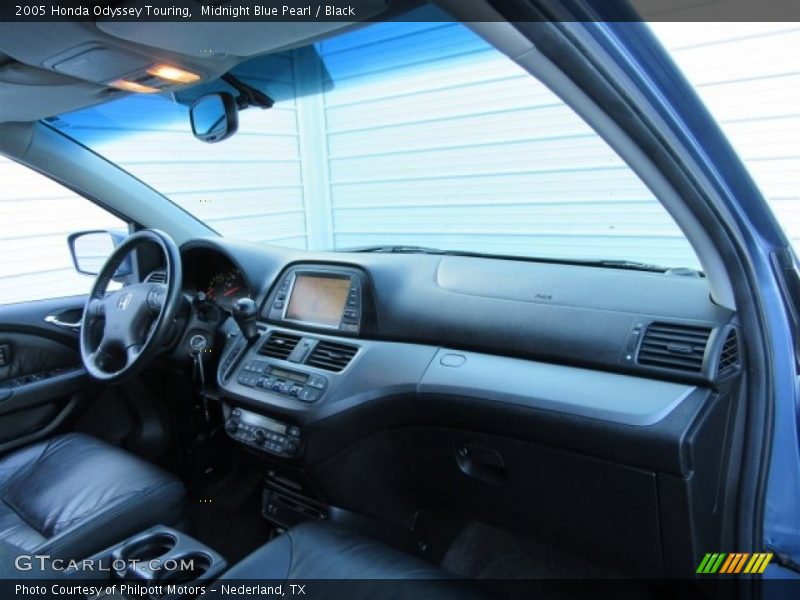 Midnight Blue Pearl / Black 2005 Honda Odyssey Touring