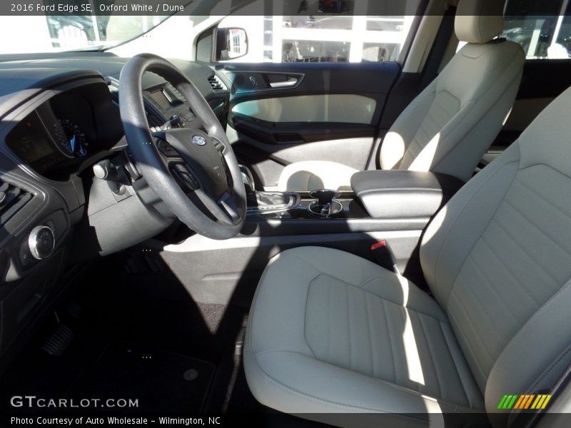 Oxford White / Dune 2016 Ford Edge SE