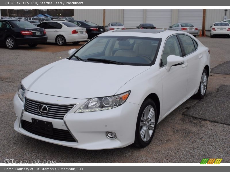 Starfire Pearl / Parchment 2014 Lexus ES 350