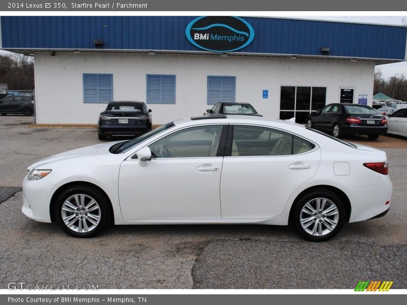 Starfire Pearl / Parchment 2014 Lexus ES 350