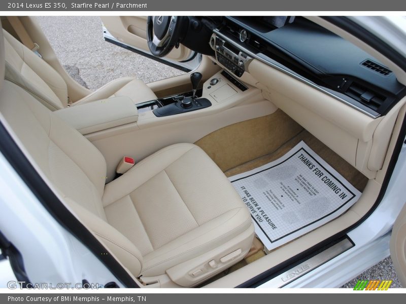 Starfire Pearl / Parchment 2014 Lexus ES 350