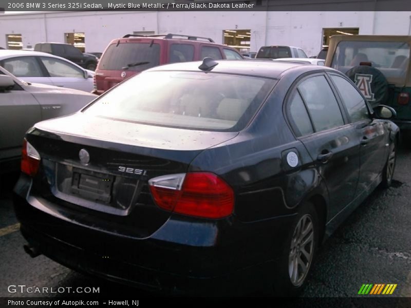 Mystic Blue Metallic / Terra/Black Dakota Leather 2006 BMW 3 Series 325i Sedan