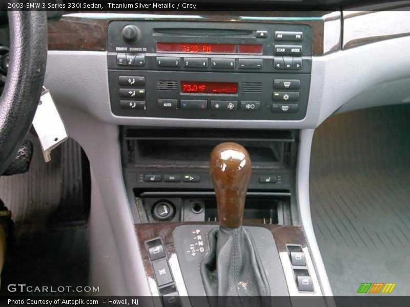 Titanium Silver Metallic / Grey 2003 BMW 3 Series 330i Sedan