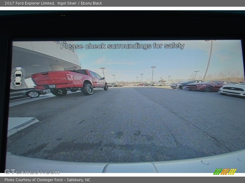 Ingot Silver / Ebony Black 2017 Ford Explorer Limited