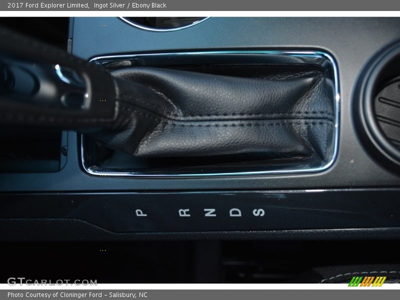 Ingot Silver / Ebony Black 2017 Ford Explorer Limited