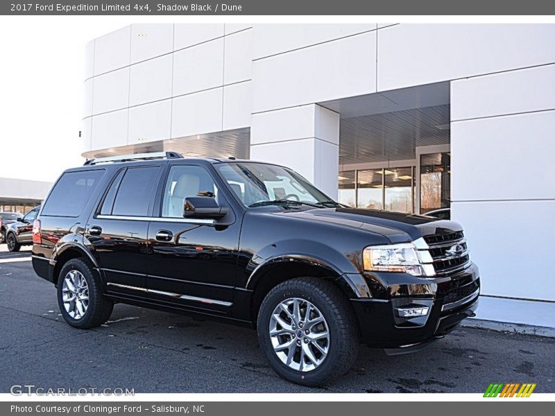 Shadow Black / Dune 2017 Ford Expedition Limited 4x4