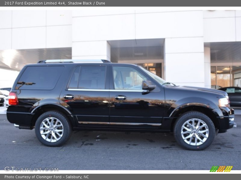 Shadow Black / Dune 2017 Ford Expedition Limited 4x4