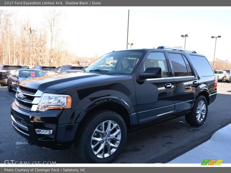 Shadow Black / Dune 2017 Ford Expedition Limited 4x4