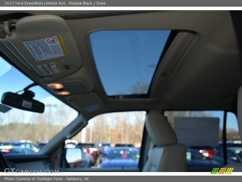 Shadow Black / Dune 2017 Ford Expedition Limited 4x4