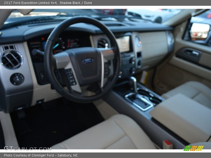 Shadow Black / Dune 2017 Ford Expedition Limited 4x4