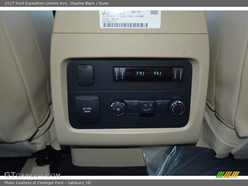 Shadow Black / Dune 2017 Ford Expedition Limited 4x4