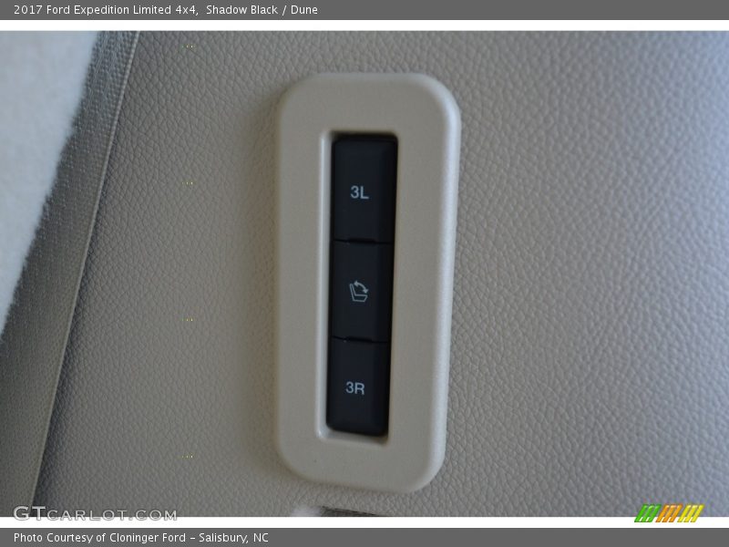 Shadow Black / Dune 2017 Ford Expedition Limited 4x4