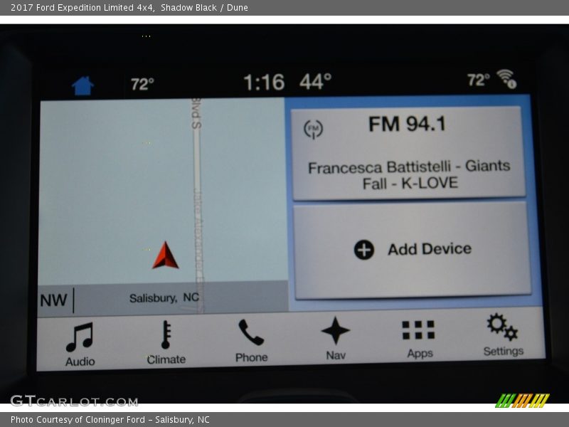 Shadow Black / Dune 2017 Ford Expedition Limited 4x4