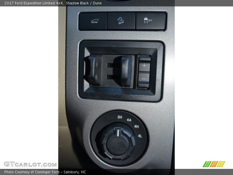 Shadow Black / Dune 2017 Ford Expedition Limited 4x4