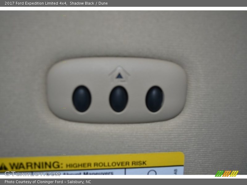 Shadow Black / Dune 2017 Ford Expedition Limited 4x4