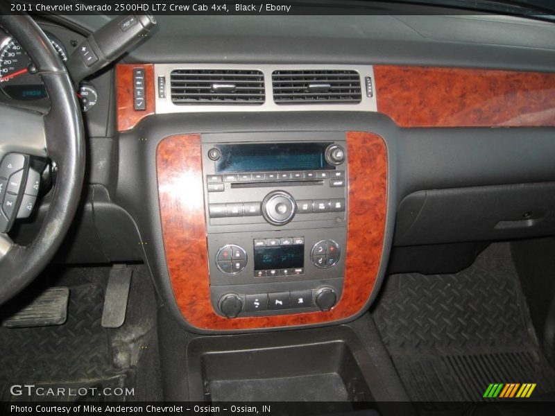 Black / Ebony 2011 Chevrolet Silverado 2500HD LTZ Crew Cab 4x4