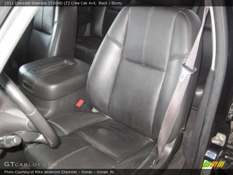 Black / Ebony 2011 Chevrolet Silverado 2500HD LTZ Crew Cab 4x4