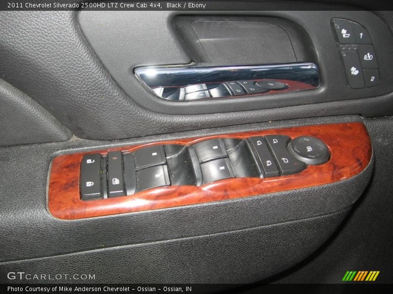 Black / Ebony 2011 Chevrolet Silverado 2500HD LTZ Crew Cab 4x4