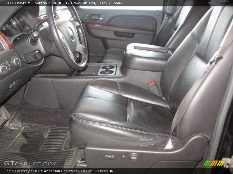 Black / Ebony 2011 Chevrolet Silverado 2500HD LTZ Crew Cab 4x4